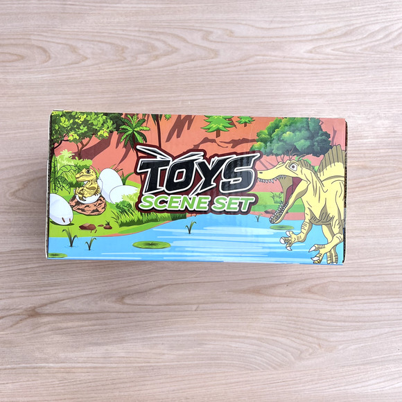 TEAM ANUNNAKI 45-PC Dinosaur Paint&PlayToys SCENE SET Craft Play Set SEALED NIB - Picture 8 of 8